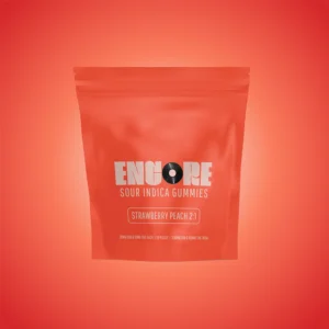 encore rso gummies strawberry peach (200mg)